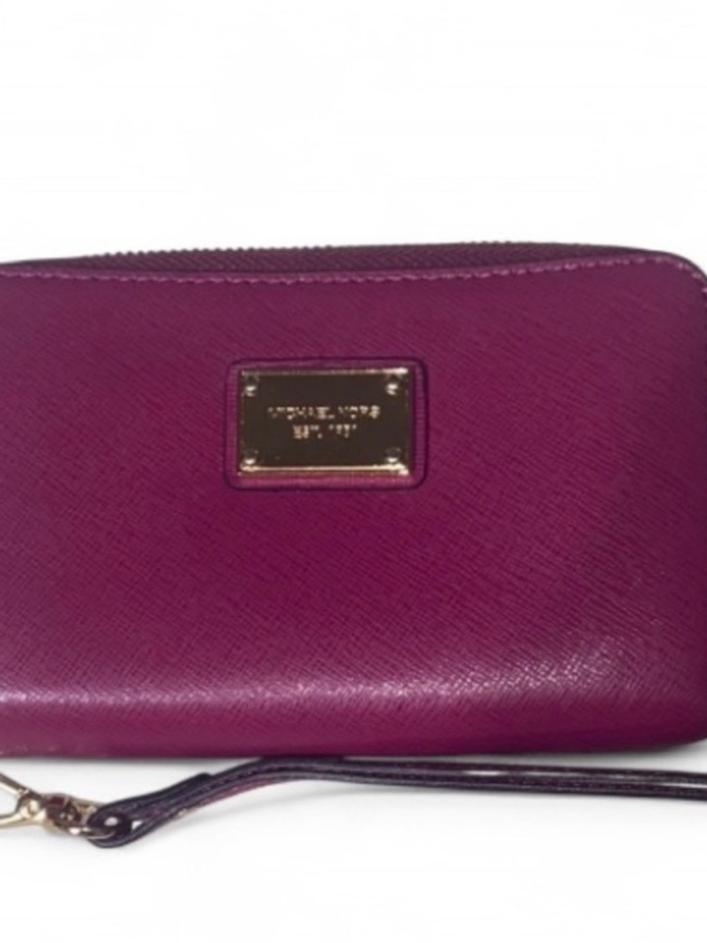 Michael Kors Magenta Wristlet Wallet EUC